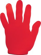 Foam hand - Zwaaihand - Foam finger - Zwaai handen - Rood - 5 stuks
