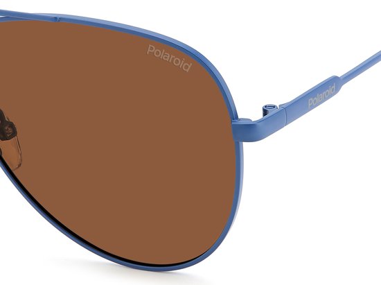 POLAROID Zonnebril (PLD6187/S) Volwassenen Blaue Volledig omrand Polarizerend — afbeelding 3