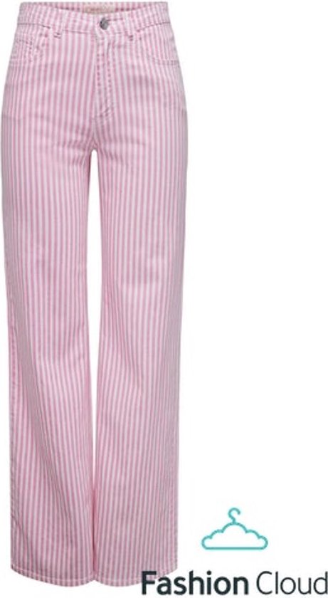 JJXX JXSARAH TOKYO WIDE PANT - Jean droit - bone white/écru