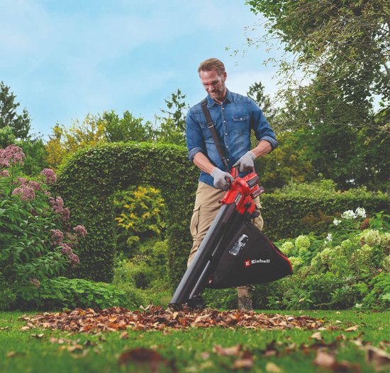 Einhell Accu Bladblazer/-zuiger VENTURRO 18/210 Li Solo - Power X-Change - 18 V/Li-ion - Blaassnelheid: 210 km/h - 45 L opvangzak - Hakselfunctie: 10:1 - Excl. accu en lader van Einhell — afbeelding 5