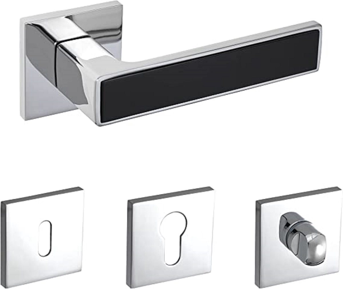 deurbeslag - house accessories Door handle stainless steel / voor toilets/badkamerdeuren | deurklink | deurkruk