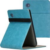 Hoesje geschikt voor Kobo Clara 2E E-reader - iMoshion Stand Flipcase - Ook geschikt voor Tolino Shine 4 - Lichtblauw