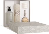 Boutoi - Refresh Luxe Cadeauset - Handzeep, Handdoek, Toiletblokhouder & 4 Toiletblokken - Refreshing Neroli - Unisex