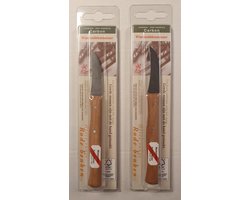Robert Herder Aardappelschilmes - carbon - Roodbeuken - 6 cm 2 Stuks