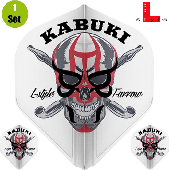 L-Style L1 EZ L-Style Taro Yachi ver.6 White - Dart Flights van Merkloos — afbeelding 3