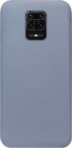 ADEL Premium Siliconen Back Cover Softcase Hoesje Geschikt voor Xiaomi Redmi Note 9 Pro/ 9S - Lavendel