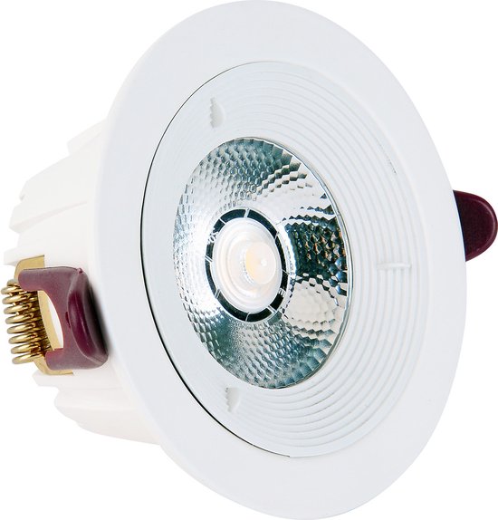 Jandei – Downlight LED Empotrable, 15W, 1200 Lumen, Forma Redonda, Orificio para Empotrar 170 mm, Extraplano 17 mm Profundidad, Color de Luz Blanco Frío 6000K, Transformador Incluido