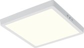 Panneau LED - 30x30 blanc naturel 4200K - carré monté en surface 28W - blanc mat - sans scintillement
