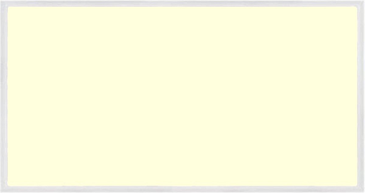 LED Paneel - 30x60 Warm Wit 3000K - 24W Inbouw Rechthoek - Mat Wit - Flikkervrij