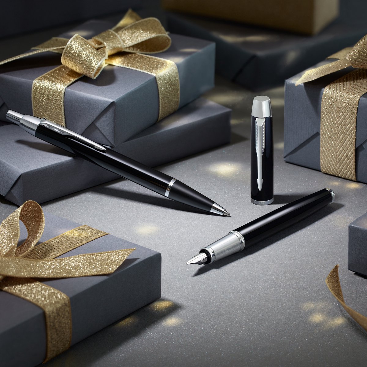 PARKER Stylo roller IM Essentiel, Noir C.T. - Stylo & feutre - LDLC