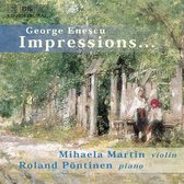 Michaela Martin & Roland Pöntinen - Enescu: Impressions D'Enfance For Violin And Piano (CD)