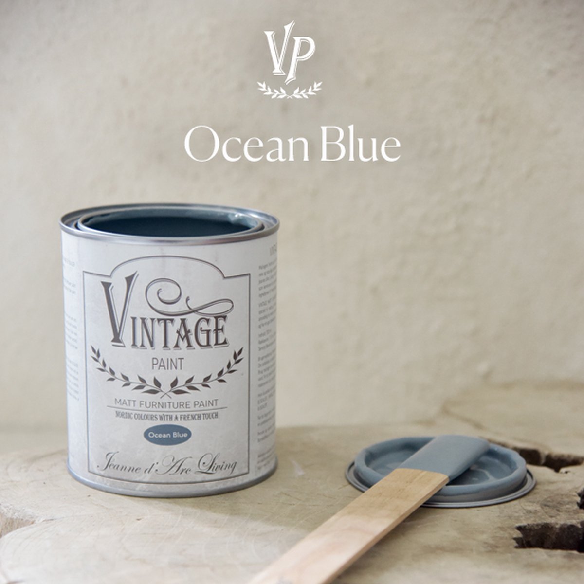 Krijtverf - Vintage Paint - Jeanne d'Arc Living - 'Ocean Bue' - 700 ml