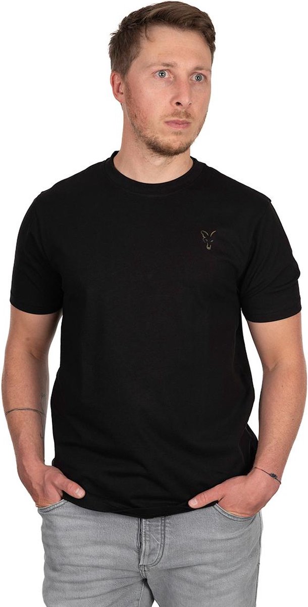 Fox Black large print T-Shirt