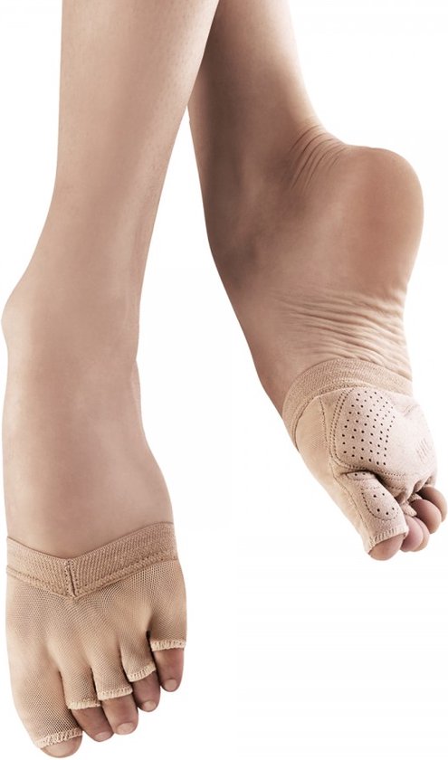 Danse Pieds Danse Moderne | orteils de Danse | Danse pieds nus | Protection des pieds | Beige | Taille XS