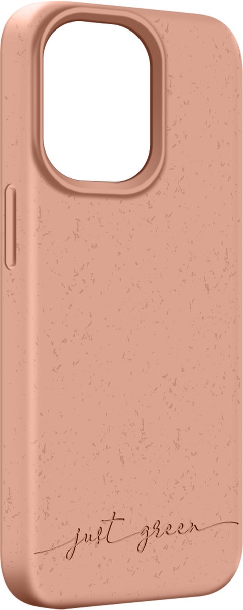 JUST GREEN, Beschermhoesje Geschikt voor Apple iPhone 13 Pro Natura Recyclebaar, Beige