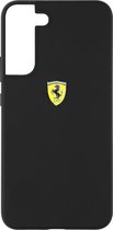 Ferrari SF Silicone Back Case - Geschikt voor Samsung Galaxy S22 - Zwart