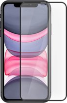 Gehard Glas Geschikt voor Apple iPhone 11 9H Tiger Glass Muvit Omtrek Zwart