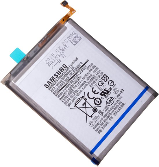 Interne batterij Samsung A50, A30 en A30s 4000mAh Origineel EB-BA505ABU Wit  | bol.com