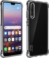 Hoes Huawei P20 Pro Soepel Siliconen + Hydrogel Folie – Transparant