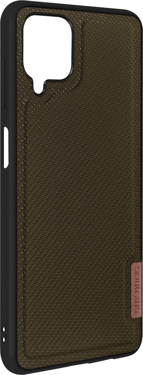 Dux Ducis Fino Series Samsung Galaxy A12 Hoesje Backcover Groen