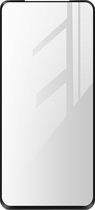 Geschikt voor Oppo A94 5G gehard glas 9H volledige hechting afgeschuinde rand zwart