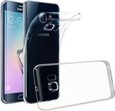 Convient pour Samsung Galaxy S6 Edge Coque en Siliconen souple Coins renforcés Transparent