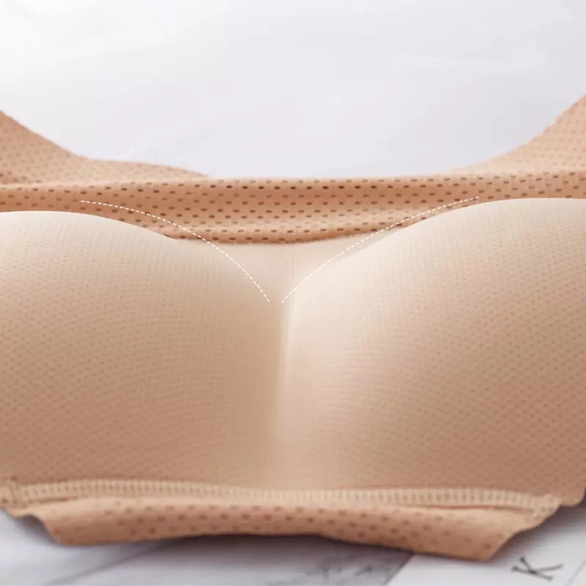 SUIUOI 3 stuks push-up butt voor dames, naadloze lifter broekjes, shapewear, korsetbroek, heupverbeteraar