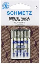 Schmetz naaimachinenaalden - Stretch 130/705 H-S - 3x 75 - 2x 90 - stretchnaalden voor naaimachine - 5 naalden machinenaalden