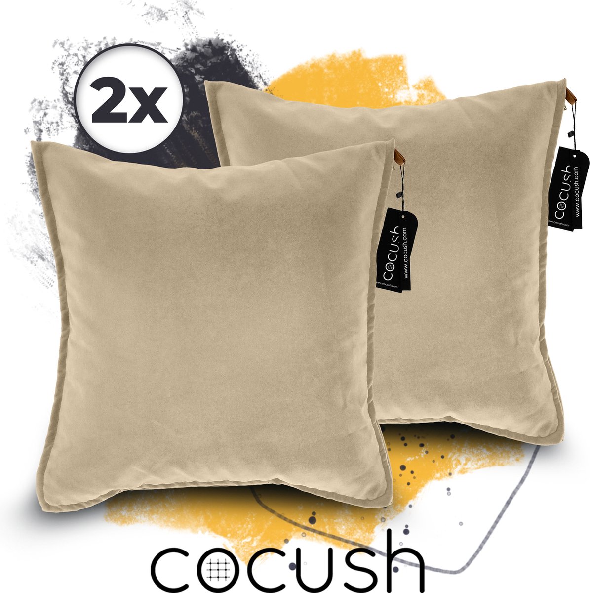 CelinaTex Xanio Sierkussen met binnenkussen, 40 x 80 cm, zilver, coral- fleece, bankkussen, microvezel, knuffelkussen