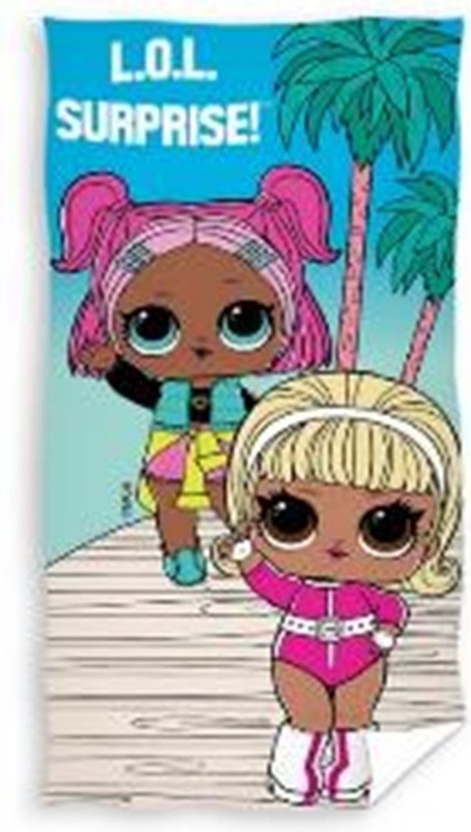 LOL Surprise strandlaken Beach 70 x 140 cm