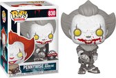 Funko Pop! IT Chapter two - Pennywise with Beaver Hat - Horror Grey Exclusive #830 special