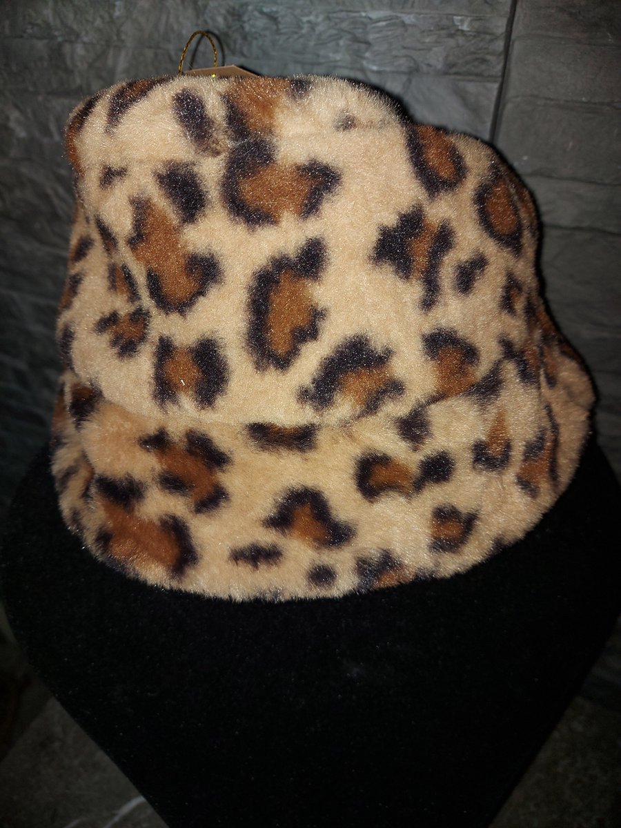 Luipaard hoed, kinder hoed, hoofddekesel kinderen met print, tijgerprint hoed