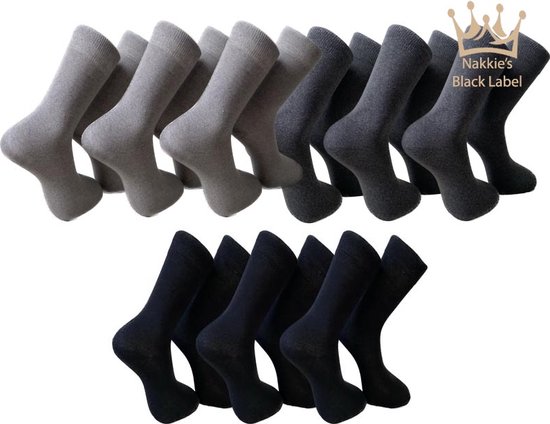 Katoenen sokken - 9 paar - Maat: