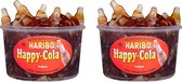 Bonbons Haribo Happy Cola - 150 pièces - 1200g x 2