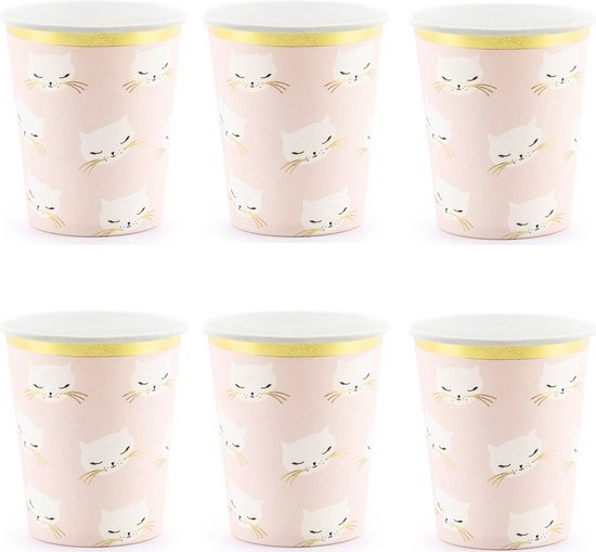 3 Mini-katten en pompoen honingraat centerpieces 15 cm