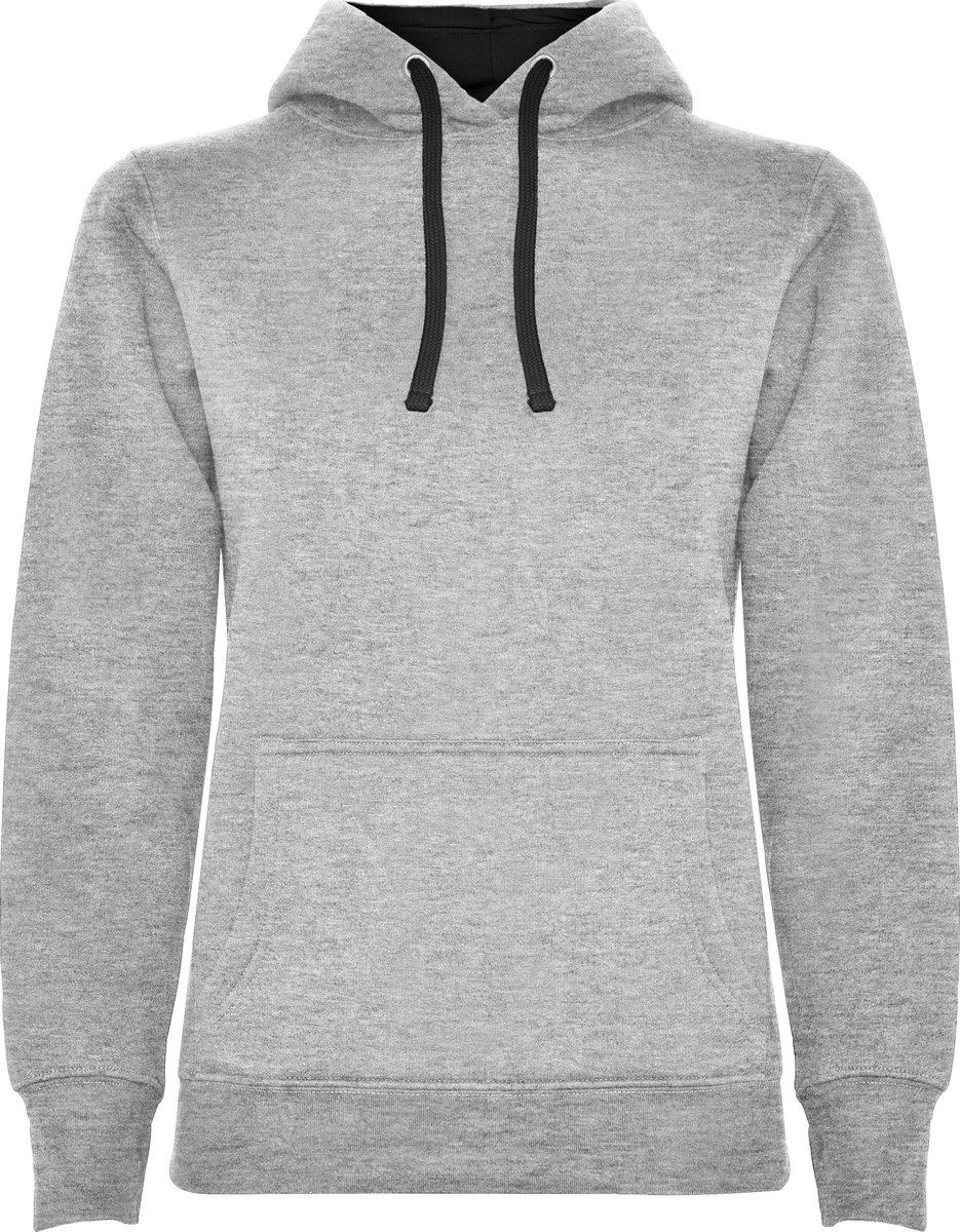 Roly Women´s Urban Hooded Sweatshirt RY1068 Heather 58/ 02 Zwart