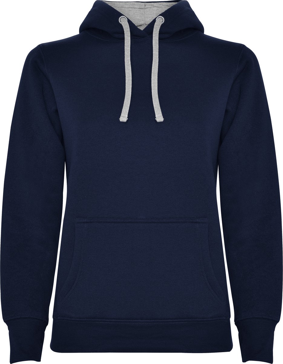 Roly Women´s Urban Hooded Sweatshirt 55 Marineblauw