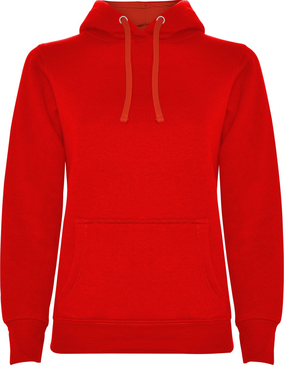 Roly Women´s Urban Hooded Sweatshirt RY1068 60 Rood