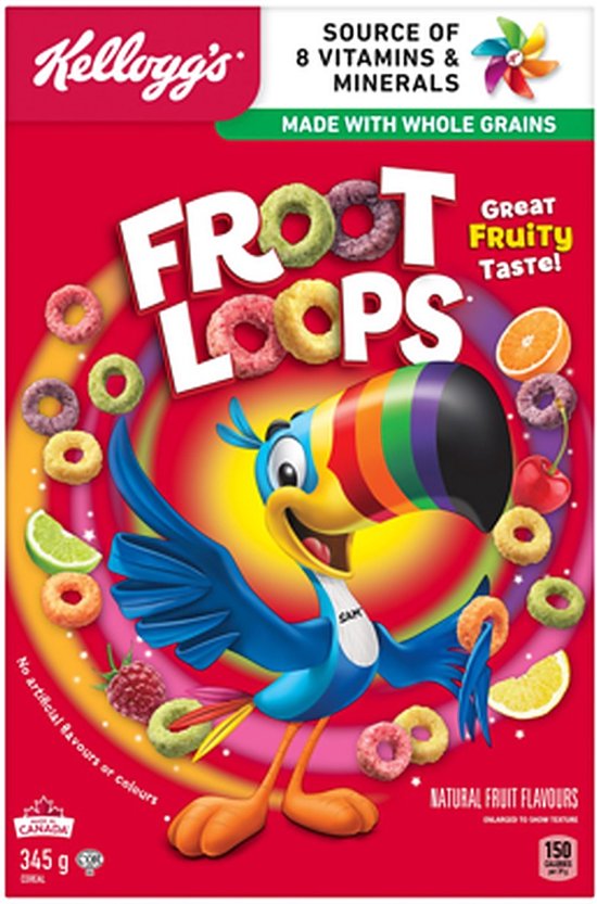 Kellog's Froot Loops (12.16oz/345gr) | bol