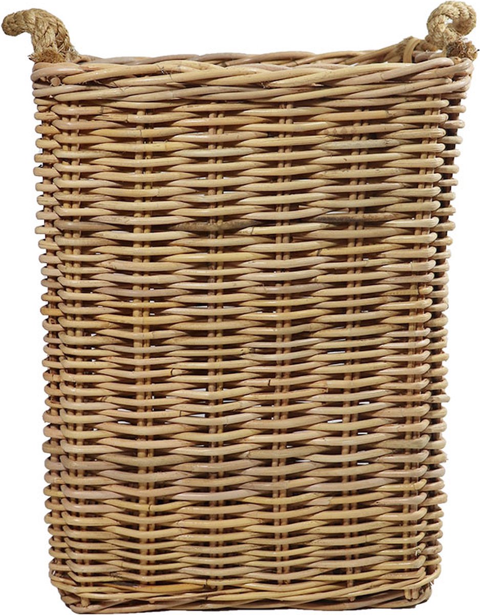 Rieten Mand Juul - 37x37xH48 cm