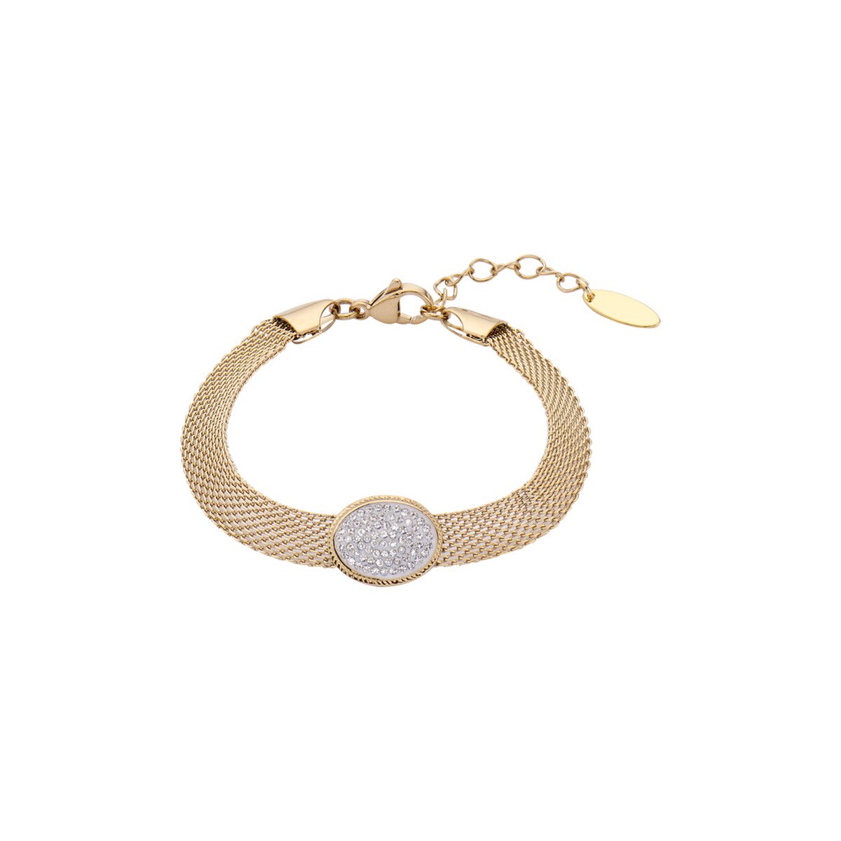 Les Cordes - Armband - ALBERTA (AB) - Kleur Goud - Metaal - Sieraad Dames - Juwelen - Minimalistische armbanden