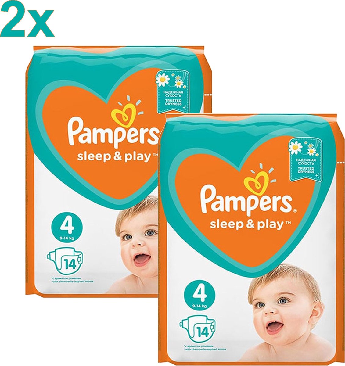Pampers - Sleep & Play maat 4 - 28 Stuks | bol.com