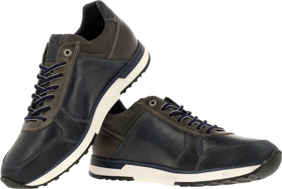 Gaastra - Sneaker - Male - Navy - Dark Grey - 41 - Sneakers | bol