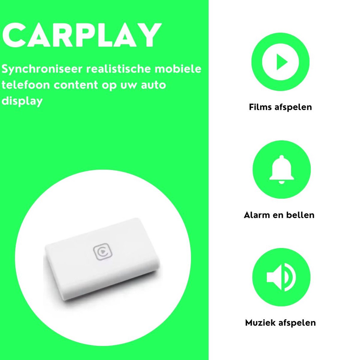 Android Auto Display 10,26 inch IPS Touchscreen CarPlay Display met 4K dashcam en 1080p achteruitrijcamera loop-opname draagbare autoradio met navigatie spiegel link 64G TF