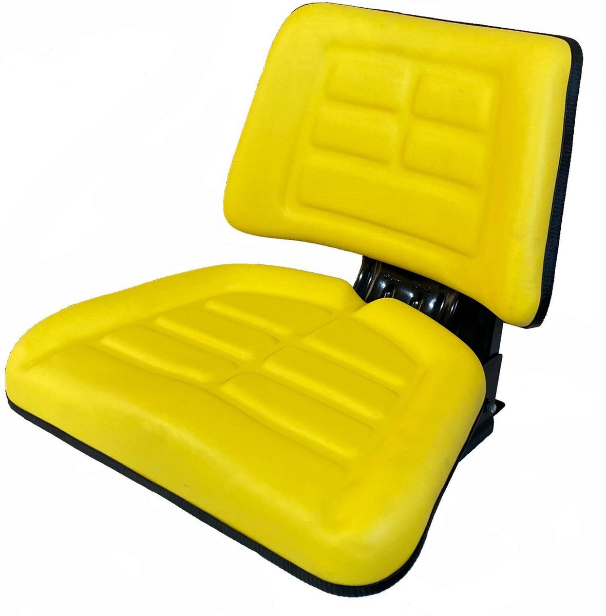 Universele Tractorstoel – Geel – Geschikt voor Diverse Tractoren en Werkvoertuigen