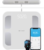 Bol.com Silvergear Weegschaal met Lichaamsanalyse - Slimme Smart Scale Pro aanbieding