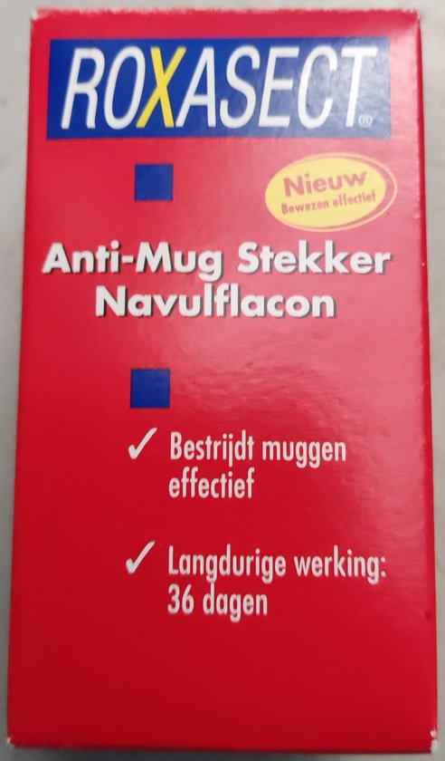 Foto: 3x roxasect navulling anti mug muggenstekker navulverpakking