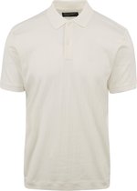 Marc O'Polo - Poloshirt Rib Gebroken Wit - Regular-fit - Heren Poloshirt Maat L