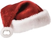 DCI Santa’s Bottle Cap Designed by Mary Beth Cryan Plush velour had with steel bottle opener One size fit most