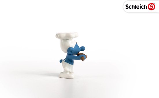 Figurine Schleich – Schtroumpf Cuisinier Avec Sa Cuillère, 5,8 Cm, Jouet Collectible Dès 3 Ans
